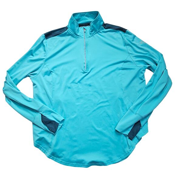 Womens Legendary Whitetails Plus Size XXL Activewear Top Trailblazer Aqua Blue - Picture 3 of 13